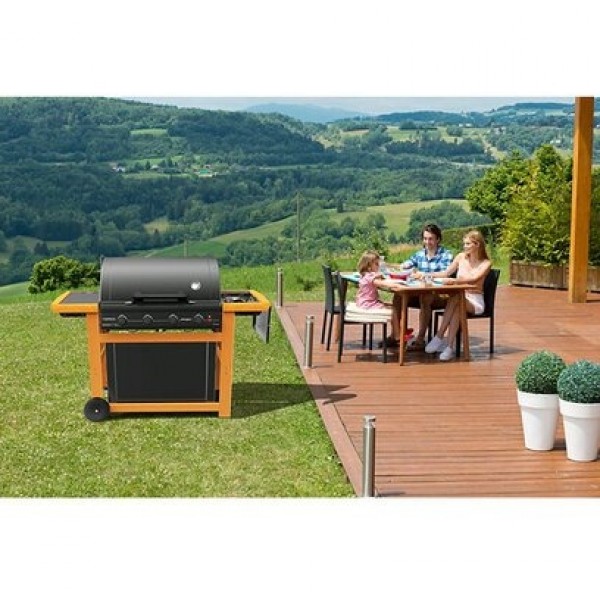 BARBECUE A GAS ADELAIDE 4 WOODY DLX COD.15732
