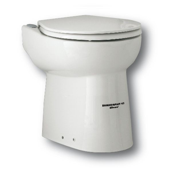 Trituratore WC integrato Sanitrit Sanicompact Luxe Silence CPTLS da 550 W