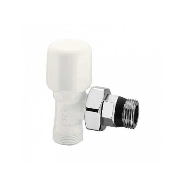 VALVOLA SQ 1/2 TERMOSTIZZABILE  BIANCA  CODICE: AC30012CBB 