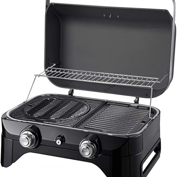 Barbecue da tavolo a gas con regolazione della fiamma ATTITUDE 2100LX