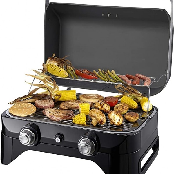 Barbecue da tavolo a gas con regolazione della fiamma ATTITUDE 2100LX