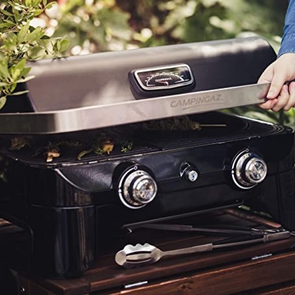 Barbecue da tavolo a gas con regolazione della fiamma ATTITUDE 2100LX