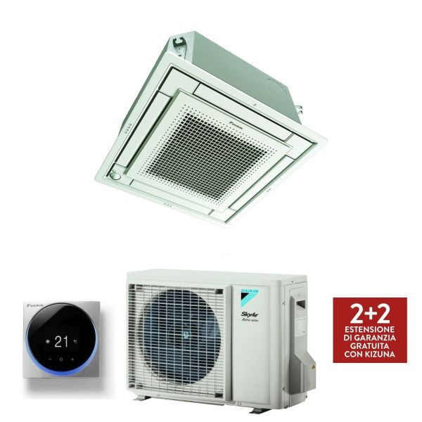 CLIMATIZZATORE DAIKIN A CASSETTA FULLY FLAT 18000 BTU FFA50A + RZAG50B INVERTER R-32 CON COMANDO A FILO MADOKA