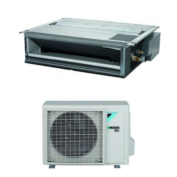 CLIMATIZZATORE DAIKIN CANALIZZABILE ULTRAPIATTO 12000 BTU INVERTER R-32 FDXM35F(9)+RXM35A