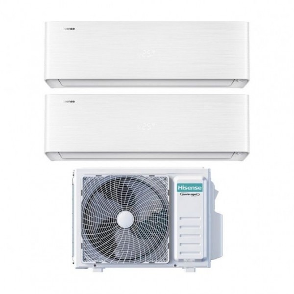 CLIMATIZZATORE HISENSE ENERGY PRO X DUALSPLIT 9000+12000+2AMW42U4RGC WI-FI R-32