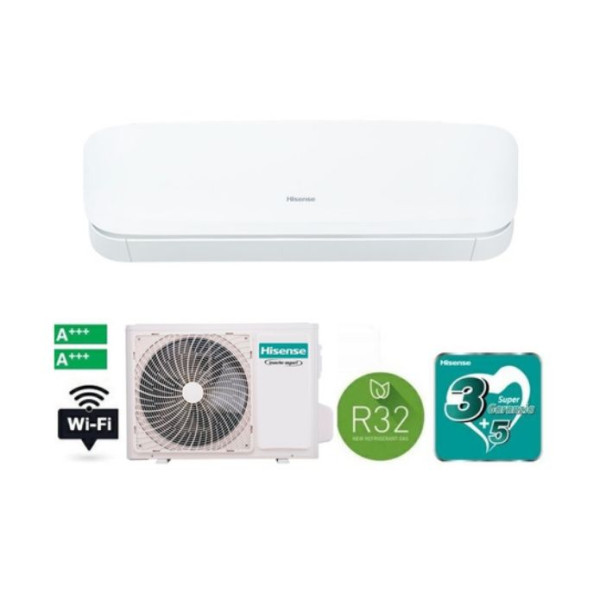 CLIMATIZZATORE HISENSE FRESH AIR MONOSPLIT 9000 BTU INVERTER R-32 WI-FI A+++/A++