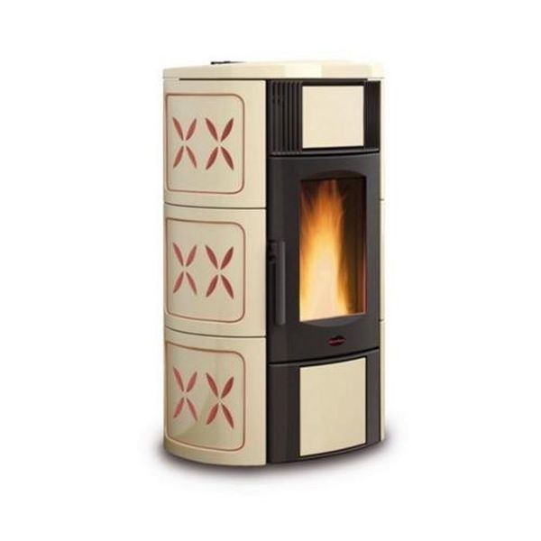 STUFA A PELLET EXTRAFLAME LA NORDICA ISIDE IDRO 2.0 19 KW 
