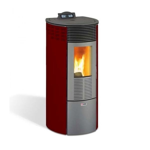 STUFA A PELLET KING 12 ROUND 10,1 KW PER AMBIENTI FINO A 230 MC