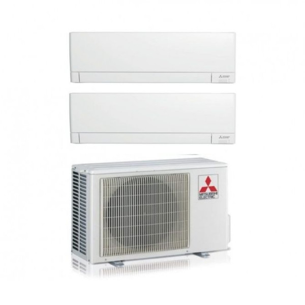 CLIMATIZZATORE MITSUBISHI DUALSPLIT MSZ-AY 7000+9000+MXZ-2F42VF INVERTER R-32 WI-FI