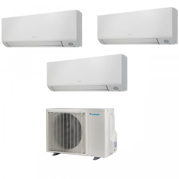 CLIMATIZZATORE DAIKIN PERFERA ALL SEASON TRIALSPLIT 7000+7000+9000+3MXM40A INVERTER R-32