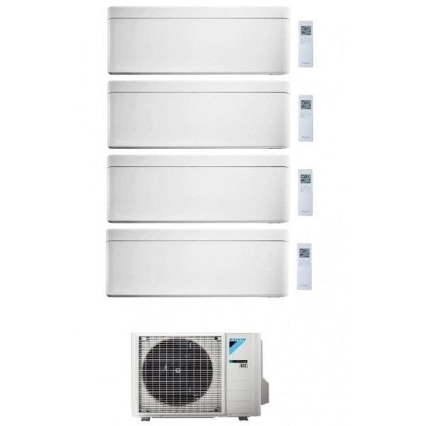 CLIMATIZZATORE DAIKIN STYLISH WHITE QUADRI SPLIT 9000+9000+9000+12000+4MXM80
