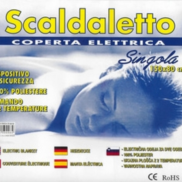 COPERTA TERMICA SINGOLA CM 80X150