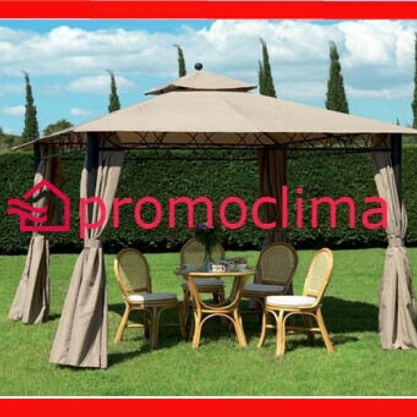 RICAMBIO TOP TELO DI COPERTURA PER GAZEBO EDEN 3X3 COLORE BEIGE SCURO