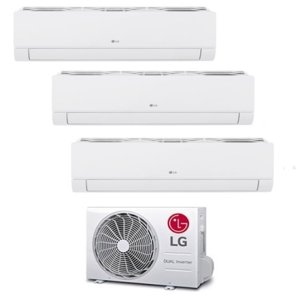 CLIMATIZZATORE LG DUALCOOL LIBERO SMART TRIALSPLIT 9000+9000+12000+MU3R19 R-32 WI-FI 