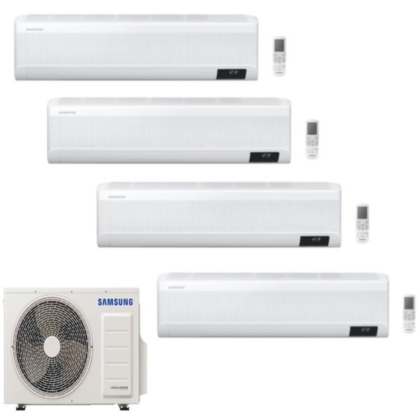 Climatizzatore Samsung Windfree Avant Quadri Split 9000 9000 9000 12000 Aj080txj4kg R 32 Wi Fi Promo Clima