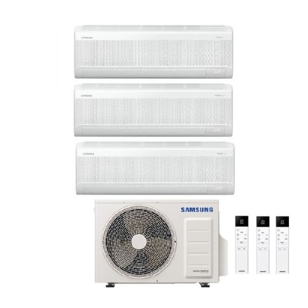 CLIMATIZZATORE SAMSUNG WINDFREE AVANT S2 TRIALSPLIT 9000+9000+12000+AJ052TXJ INVERTER R32 WI-FI 