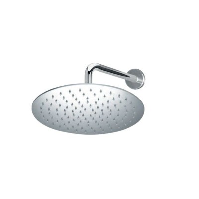 SOFFIONE DOCCIA TONDO KELLER TAPS D.250 CON BRACCIO 35 cm