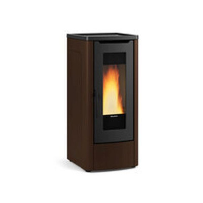 STUFA A PELLET VENTILATA LA NORDICA EXTRAFLAME DAHIANA 5.0 10 KW BRONZO V4