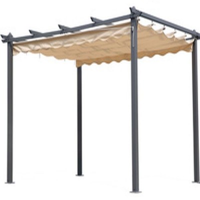 PERGOLA IN ALLUMINIO CON TELO RETRATTILE 3x4