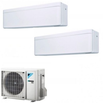 CLIMATIZZATORE DAIKIN STYLISH WHITE DUALSPLIT 7000+7000+2MXM40M R32