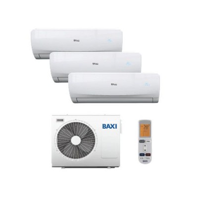 CLIMATIZZATORE BAXI LUNA CLIMA TRIAL SPLIT 9000+9000+12000 INVERTER