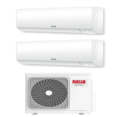 CLIMATIZZATORE RIELLO AARIA PLUS I DUALSPLIT 12000+12000+ AARIA MULTI 250 PI INVERTER R-32 WI-FI 