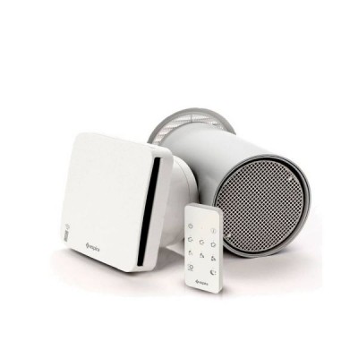 ASPIRATORE CON RECUPERO DI CALORE E SANIFICAZIONE ARIA MOD.RHINOCOMFORT 160 RF