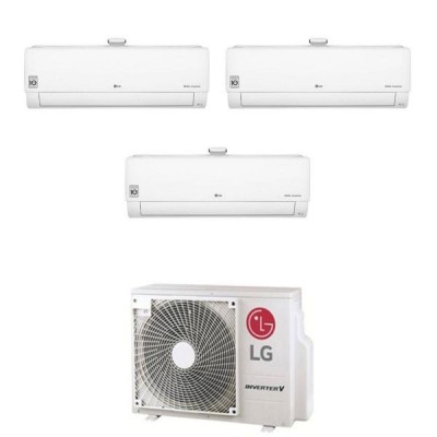 CLIMATIZZATORE LG DUALCOOL INVERTER ATMOSFERA TRIALSPLIT 9000+9000+12000+MU3R21