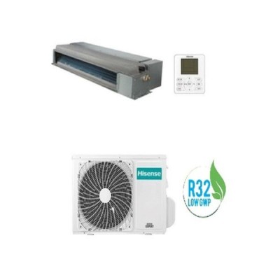 CLIMATIZZATORE HISENSE CANALIZZABILE 12000 BTU ADT35 INVERTER R-32