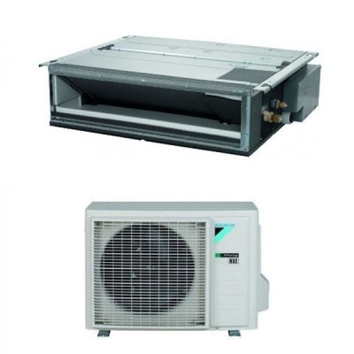 CLIMATIZZATORE DAIKIN CANALIZZABILE ULTRAPIATTO 12000 BTU INVERTER R-32 FDXM35F(9)+RXM35A