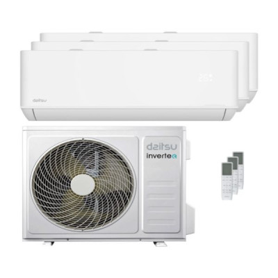 CLIMATIZZATORE DAITSU SERIE ARTIC PRO TRIALSPLIT 9000+9000+12000+DOSM-27KDT-3 INVERTER R-32 WI-FI