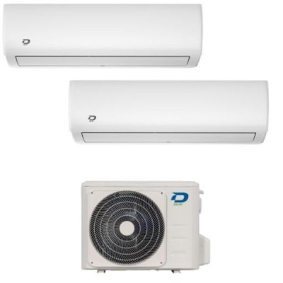 CLIMATIZZATORE DILOC JESSICA DUALSPLIT 9000+9000+SKYDUAL14 WHITE INVERTER R-32 WI-FI