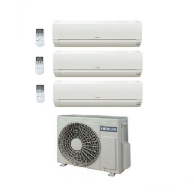 CLIMATIZZATORE HITACHI DODAI TRIALSPLIT 9000+9000+9000+RAM-53NE3F R-32