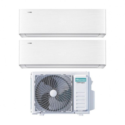 CLIMATIZZATORE HISENSE ENERGY PRO X DUALSPLIT 18000+18000+4AMW81U4RJC  WI-FI R-32
