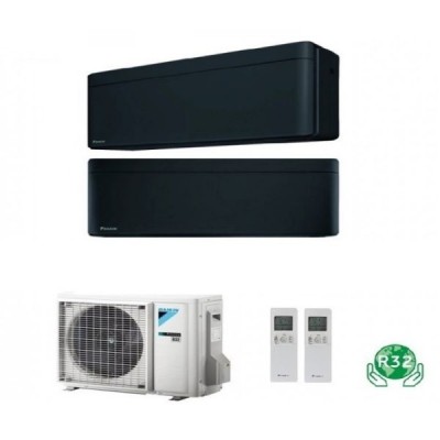 CLIMATIZZATORE DAIKIN STYLISH TOTAL BLACK DUALSPLIT 9000+12000+2MXM40M/N R-32