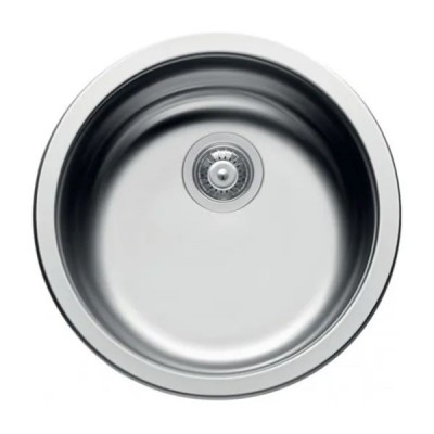 LAVELLO TONDO ELLECI 1 VASCA IN ACCIAIO INOX MODELLO SKY ROUND 435