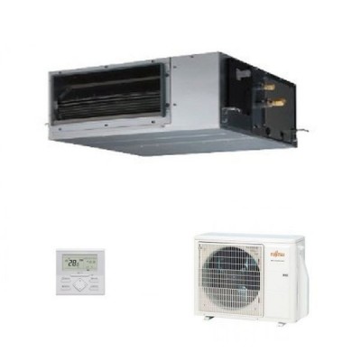 CLIMATIZZATORE FUJITSU CANALIZZABILE MEDIA ALTA PREVALENZA KH 18000 BTU R-32 INVERTER 