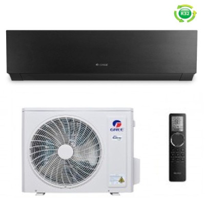 CLIMATIZZATORE GREE CLIVIA BLACK MONOSPLIT 24000 BTU INVERTER R-32 WI-FI