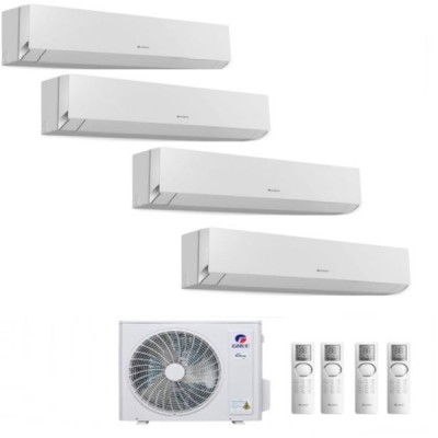 CLIMATIZZATORE GREE CLIVIA WHITE QUADRIALSPLIT 9000+9000+9000+9000+GWHD28NK6OO INVERTER R-32 WI-FI