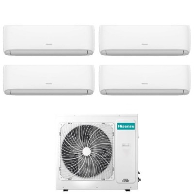 CLIMATIZZATORE HISENSE HI-COMFORT QUADRIALSPLIT 9000+9000+9000+12000+4AMW81U4RAA INVERTER R-32 WI-FI