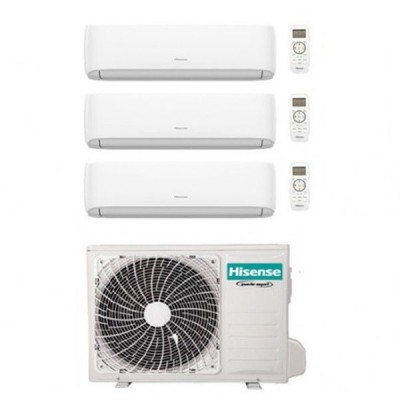 CLIMATIZZATORE HISENSE HI-COMFORT TRIALSPLIT 7000+9000+9000+3AMW52U4RJA INVERTER R-32 WI-FI