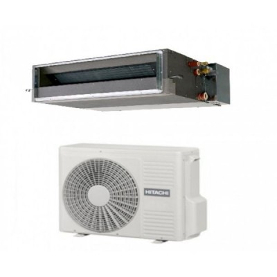 CLIMATIZZATORE HITACHI CANALIZZATO MONOSPLIT 9000 BTU INVERTER R-32