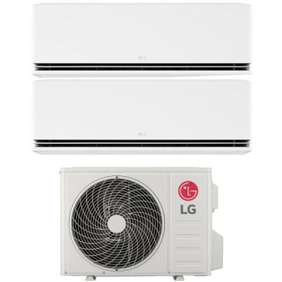 CLIMATIZZATORE LG DUALCOOL DELUXE DUALSPLIT 9000+9000+MU2R15 INVERTER R-32 WI-FI 