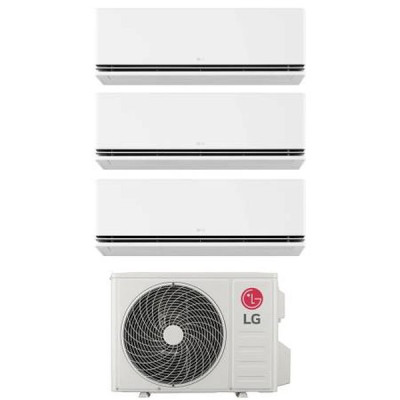 CLIMATIZZATORE LG DUALCOOL DELUXE TRIALSPLIT 12000+12000+12000+MU3R21 INVERTER R-32 WI-FI 