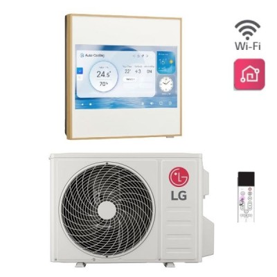 Climatizzatore LG Artcool Gallery LCD Monosplit 9000 Btu A09GA2 R-32 Wi-Fi integrato A++/A+