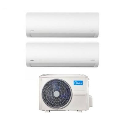 CLIMATIZZATORE MIDEA EXTREME DUALSPLIT 9000+9000+M2OD-18HFN8-Q INVERTER R-32 WI-FI