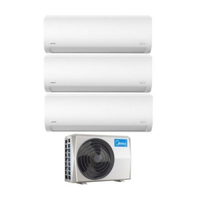 CLIMATIZZATORE MIDEA EXTREME PRO TRIALSPLIT 9000+9000+12000+M3OF-21HFN8 INVERTER R-32 WI-FI
