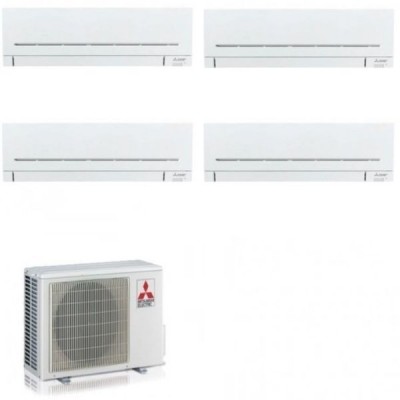 CLIMATIZZATORE MITSUBISHI AP-VGK QUADRI SPLIT 9000+9000+9000+12000+MXZ-4F72VF R-32 WI-FI