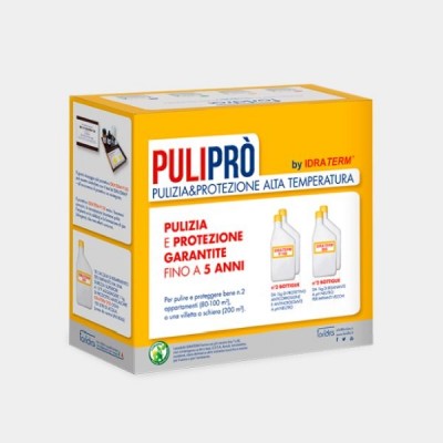 FORIDRA PULIPRO' PER PULIZIA IMPIANTI FINO A 200 LT (2 appartamenti 80-100 mq)