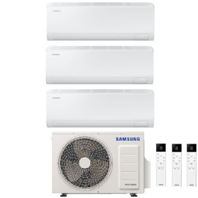 CLIMATIZZATORE SAMSUNG CEBU S2 TRIALSPLIT 9000+9000+12000+AJ068TXJ2KG INVERTER R-32 WI-FI 